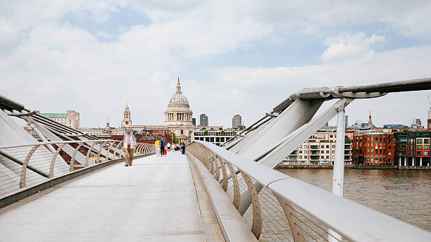 istock Millennium Bridge in London 2214083291