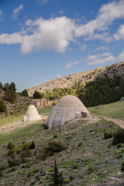 istock ice houses in spanish mountain valley 2214089630