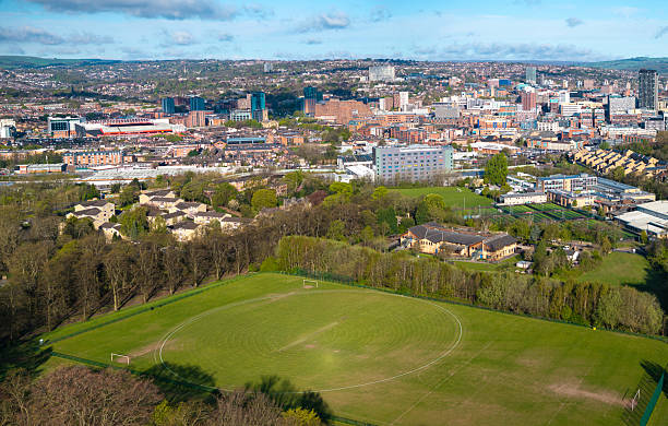istock Sheffield skyline aerial image from Norfolk Heritage Park 2214093861