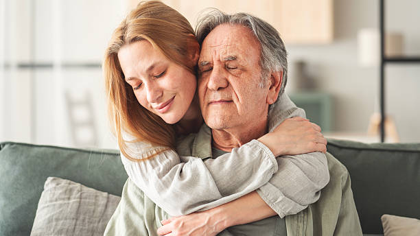 istock Father with daughter celebrating father's day 2214095552