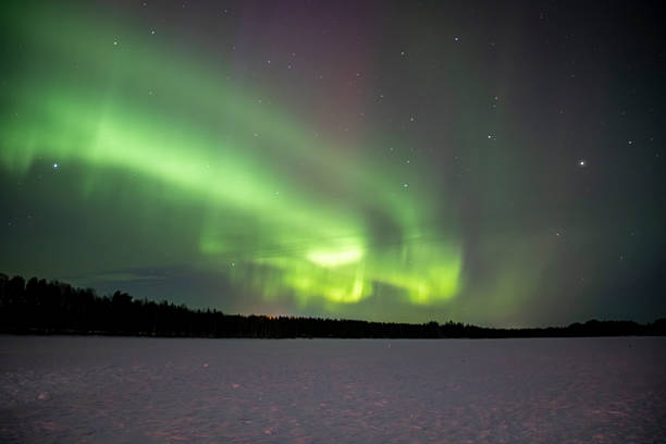 istock Nothern light in the sky 2214102350