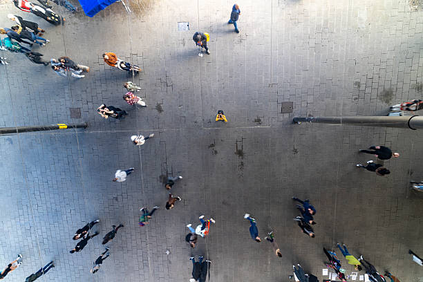 istock People Walking Under Mirrored Ceiling in Marseille Urban Setting 2214111332