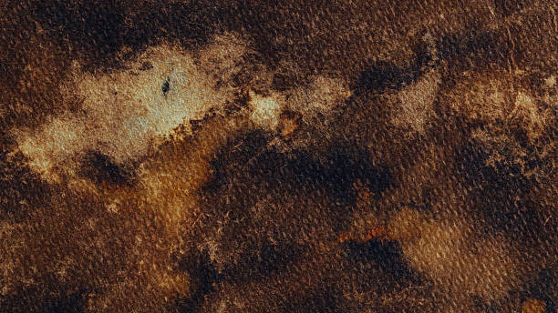 Abstract watercolor texture with brown and black hues. Surface book cover
