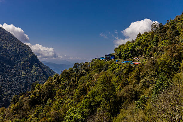 istock Annapurna Base Camp trek beautiful Himalaya mountains landscape view 2214133686