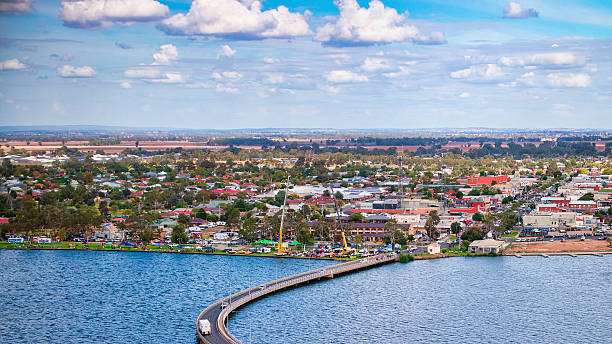 istock Yarrawonga prepares for E C Griffith Cup near the Mulwala Bridge 2214136053