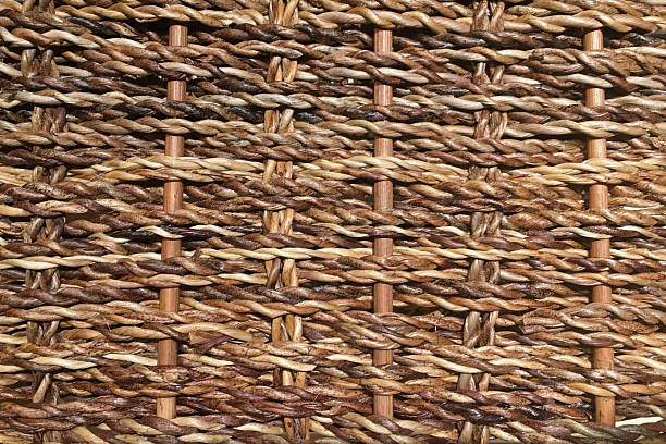 istock Woven Natural Rattan Texture 2214138782