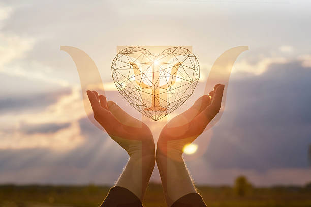 istock Heart supported by hands with psychology symbol. 2214145935
