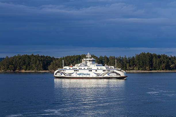 Ferry service connecting Vancouver Island to the mainland coast, British Columbia