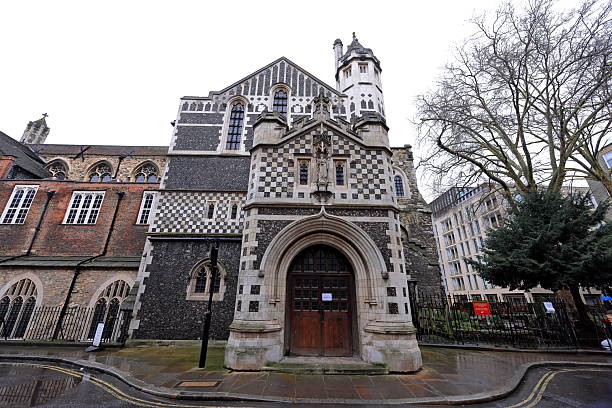 St Bartholomew the Great Church, founded in 1123 in London, United Kingdom
