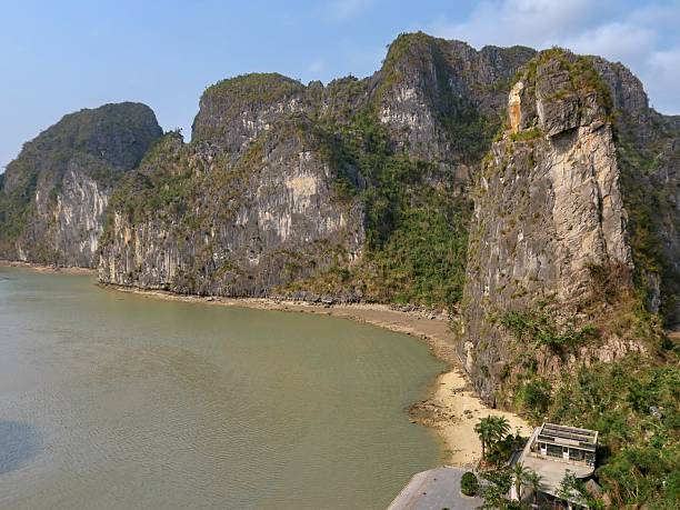 istock Limestone Karst Islets in Halong Bay 2214161446