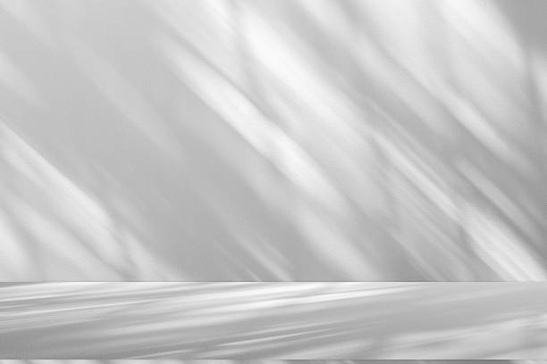 istock Wall interior background, studio and backdrops show products.with shadow from window color white . background for text insertion and presentation product 2214162359
