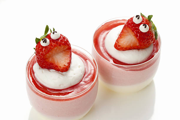 istock Strawberry milk flavoured cupcake 2214183086
