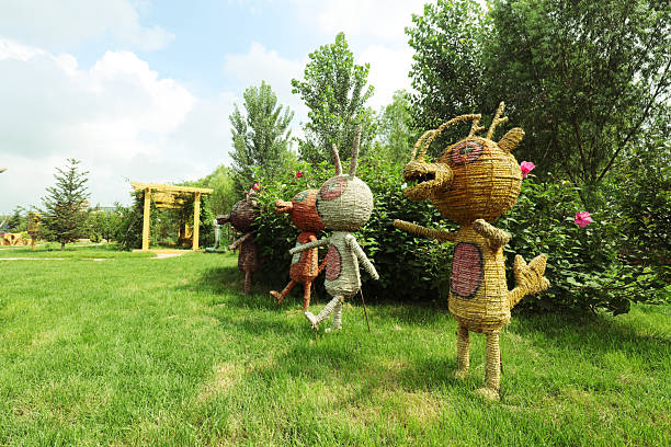 garden gnome mass produced in China