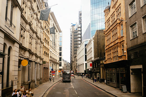 istock Cornhill Street in London 2214187633