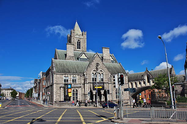 Dublin, Ireland - 03 Aug 2013: Christ Church Cathedral, Dublin, Ireland