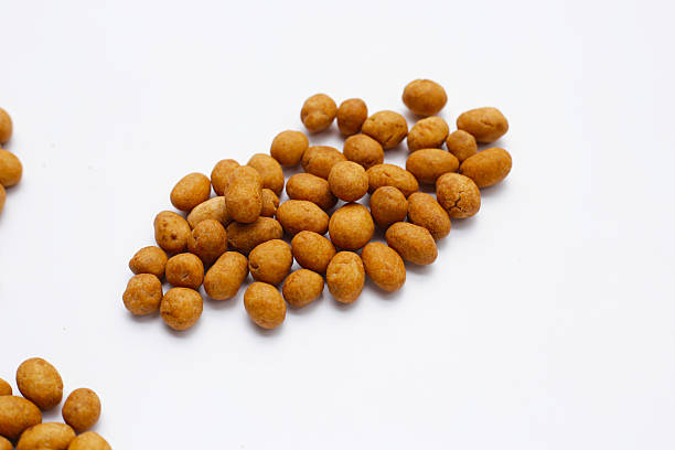 istock Coconut cream coated peanuts snack 2214210903