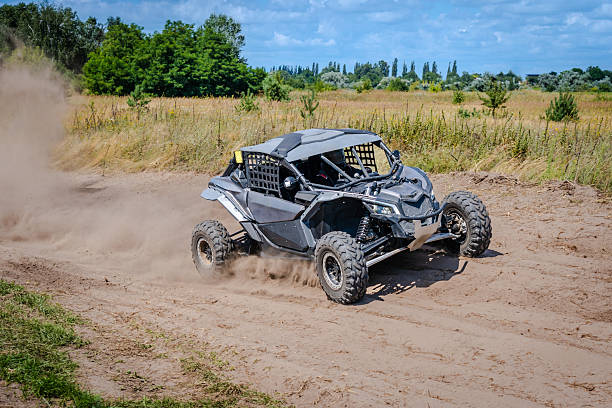 istock ATV and UTV riding in the sand. Amateur competitions. 4x4. 2214212555