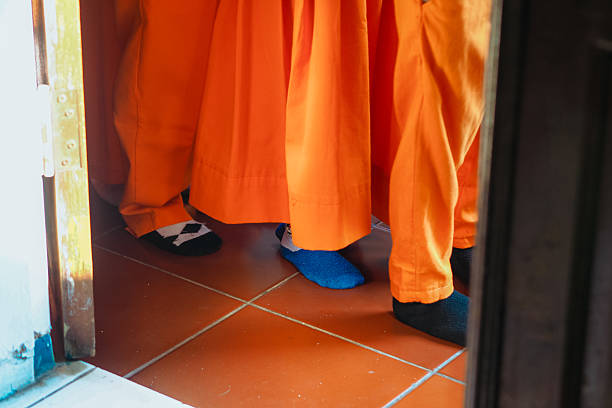 close up of students' feet lined up