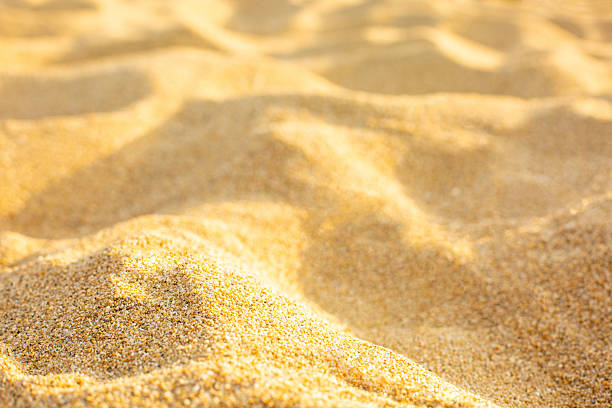 istock Close-up of beach sand creating relaxing summer background 2214220298