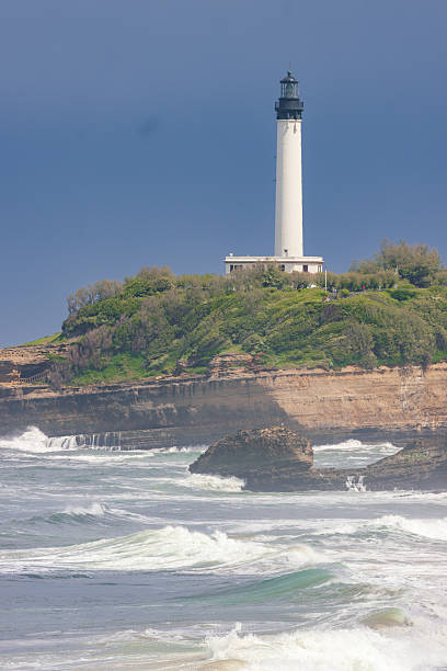 istock Beautiful view of the main beach in Biarritz (French Basque Country) 2214221670
