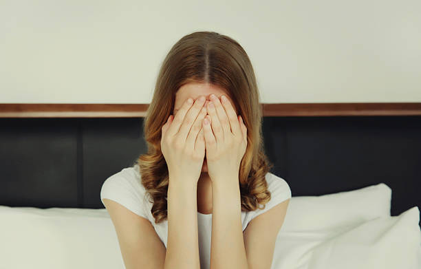 istock Upset sad crying woman while experiencing mental suffering, depression, fatigue, emotional stress 2214226621