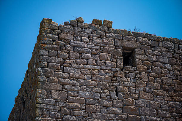 istock Ancient Roman Stone Wall – Historic Masonry Detail 2214232421