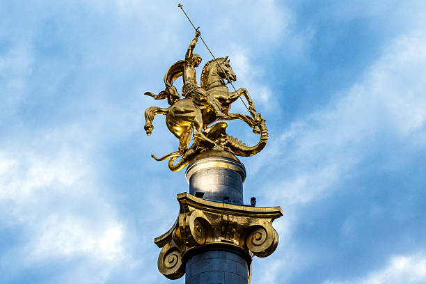 istock St. George Statue in Tbilisi, Georgia 2214233848