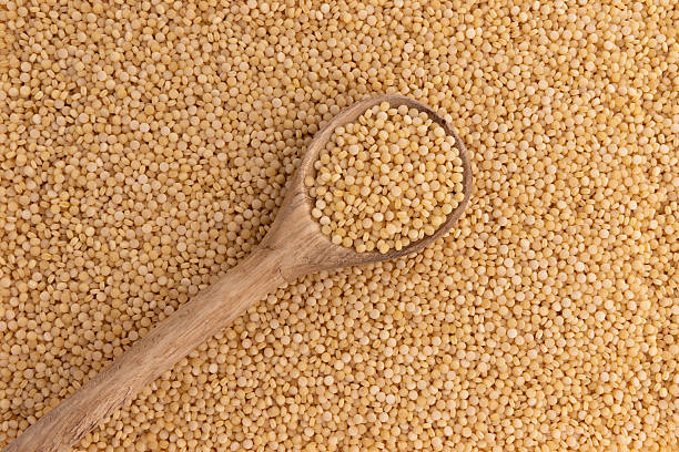 istock background of dry couscous 2214249366