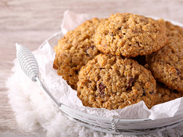 istock homemade oat wholemeal cookies 2214253629