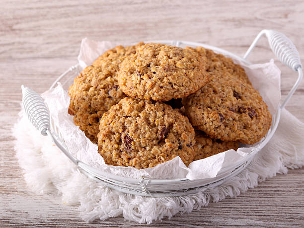 istock homemade oat wholemeal cookies 2214253638