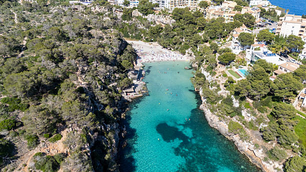 istock Aerial View of Cala Pi Beach, Mallorca, Spain 2214257656