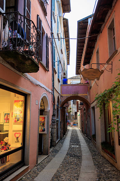 istock Alley in Orta san Giulio 2214276495