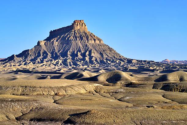 istock Caineville and Factory Butte, Utah 2214284034