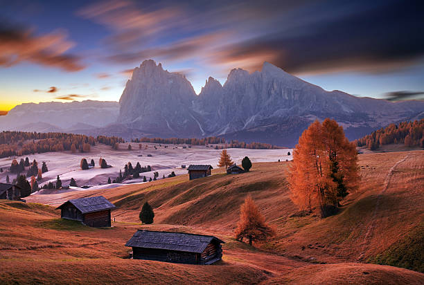 istock Alpe di Siusi valley in Italian dolomites 2214315455