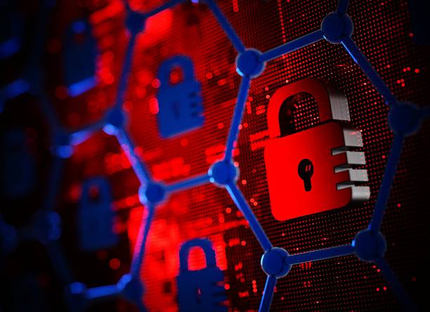 istock Cyber Security Ransomware Phishing Fingerprint Email Encrypted Technology, Digital Information Protected Secured 2214317122