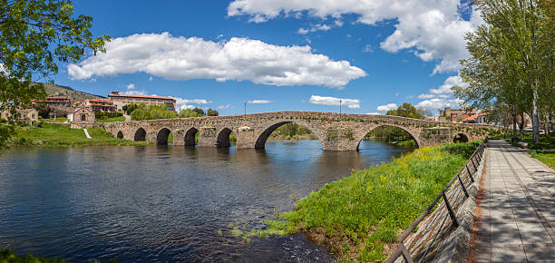 istock Medieval bridge, Barco de Avila, Castile and Leon, Spain. 2214320250