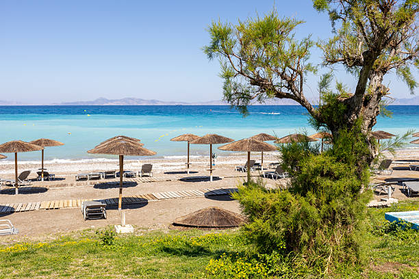 istock Beach on the mediterranean sea coast 2214333012