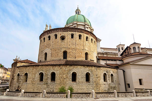 istock Duomo Vecchio (Old Cathedral, La Rotonda), Catholic church in Brescia, Italy 2214334345