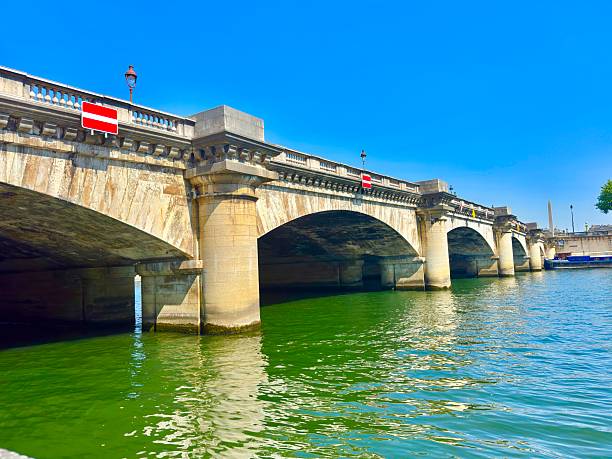 The Seine, bridges, Norte Dame de Paris, Eiffel Tower, and Arc de Triomphe