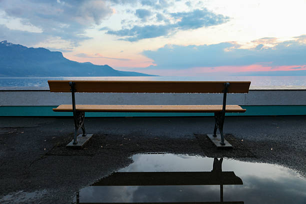 Vevey city night