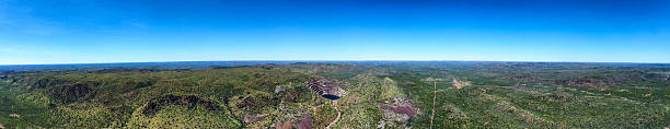 istock An abandoned uranium mine in the Australian vastness, seen from above 2214358733