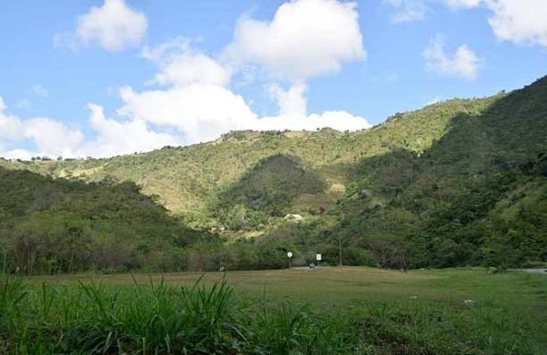 The mountains in Venezuela.