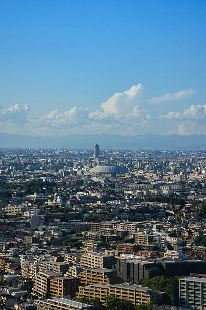 istock Cityscape around Nagoya Dome on a clear day 2214364033