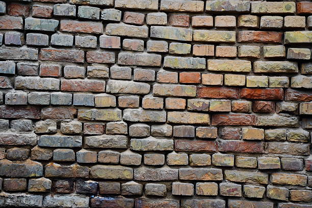 red brick wall perspective useful as a background