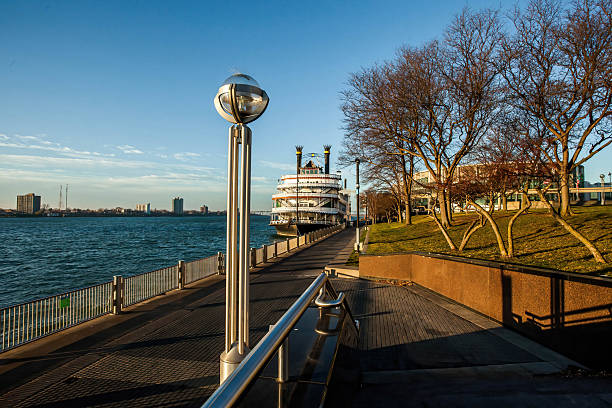 istock Detroit Princess Riverboat Close-Up View 2214381005
