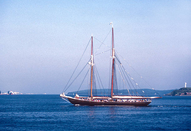 Halifax Harbor - Schooner - 1985