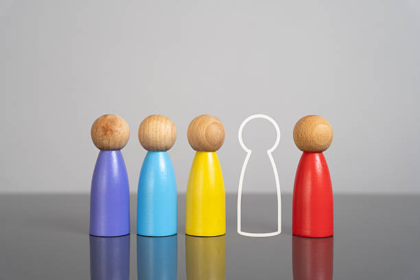 istock There is one person missing to complete the team. Recruiting workers. Workforce gaps, job recruitment, and staffing needs. Job vacancy. Talent acquisition campaigns to fill essential roles. 2214393839