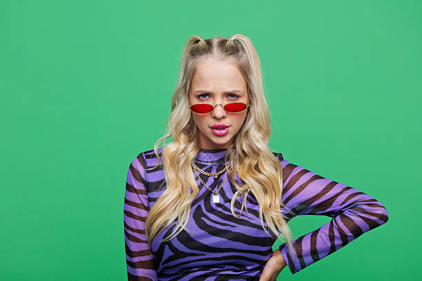 istock Confused gen Z young woman 2214398591