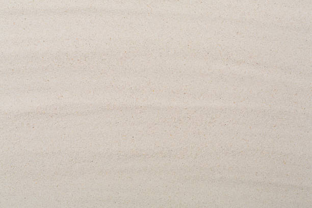 Texture of sand as background, top view