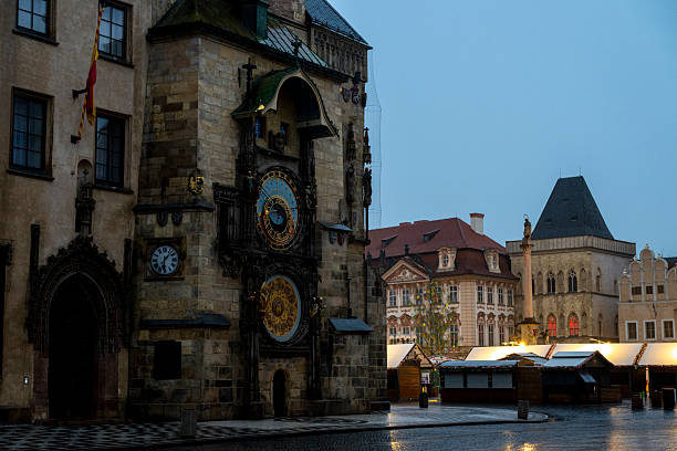 Old town at night, Prague